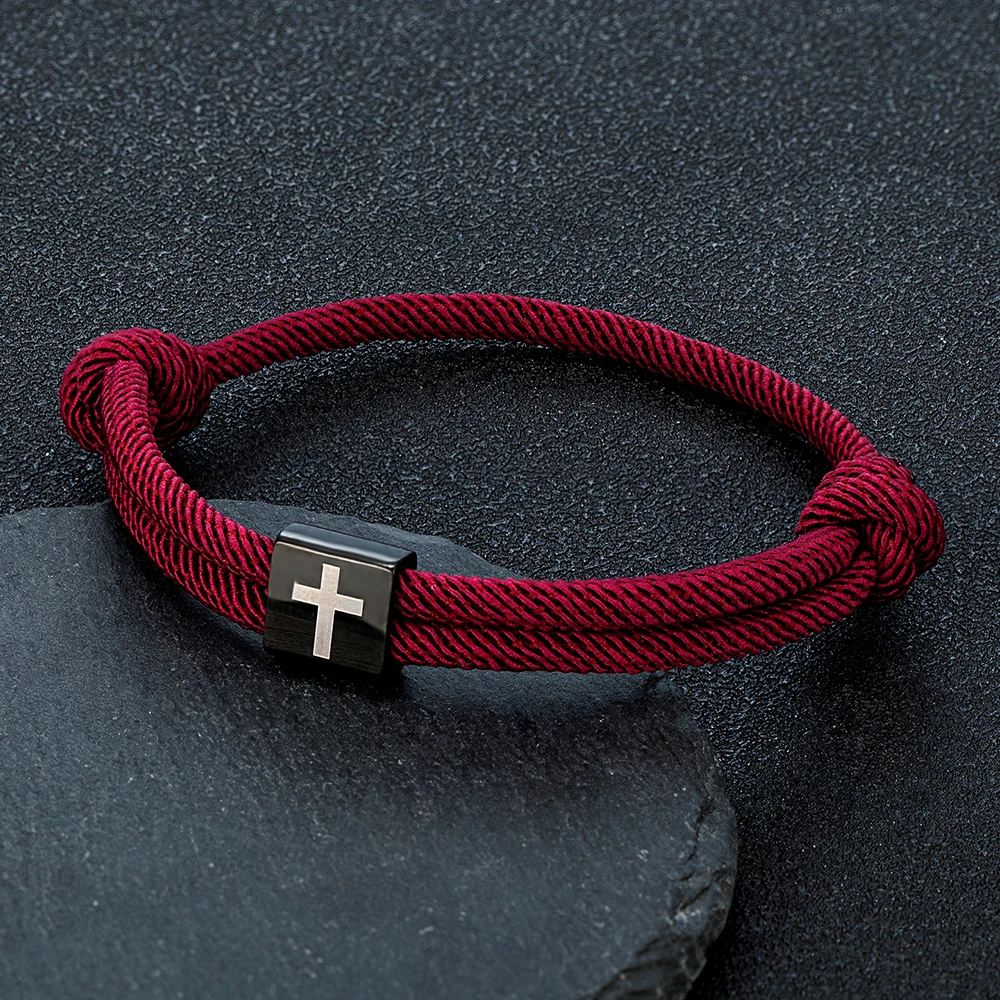 MKENDN ручной работы морской флот океан веревка браслет из нержавеющей стали