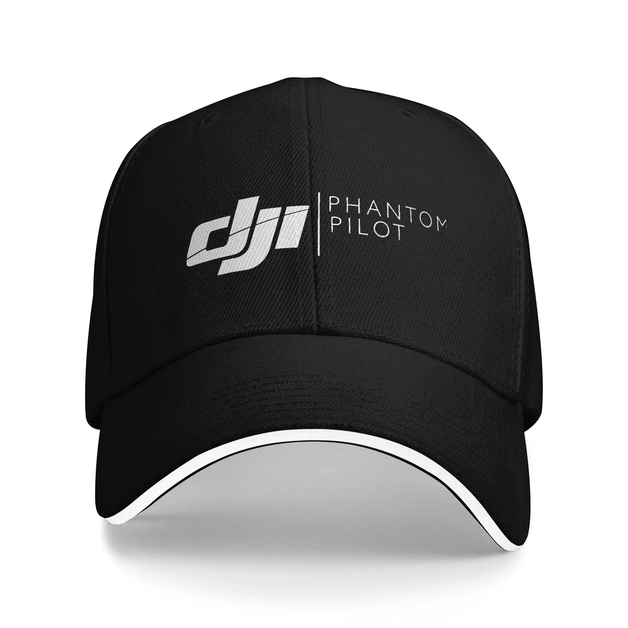 Фото Бейсболка D-djis Drone Pilot Logo для тенниса и скейтбординга, кепка-тракер для мужчин и женщин, уличный стиль, дизайн с застежкой-клипсой №1