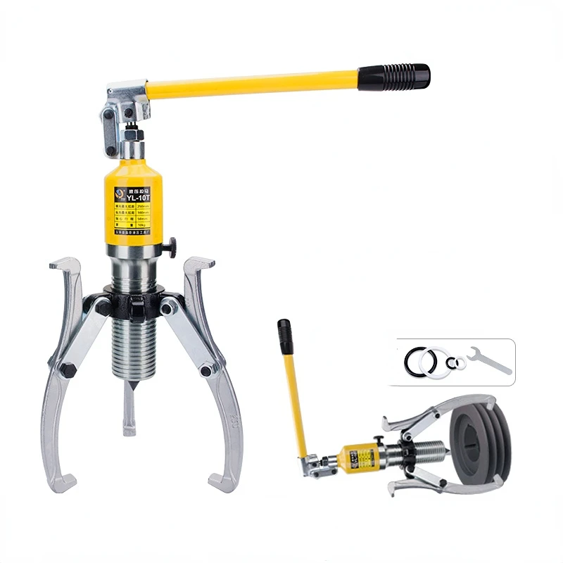 YL10T Hydraulic Gear Puller Wheel Bearing Puller 10 Ton Hydraulic Gear Puller Hydraulic Puller Hydraulic Removal Tool