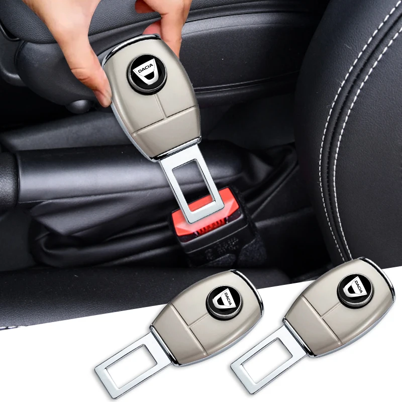 

Car Seat Belt Clip Extender Safety Lock Buckle Plug for Dacia Duster Logan Mcv Sandero Dokker Stepway Sandero Lodgy Accessories