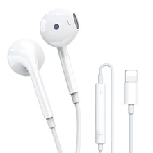 Wired Earphone With Microphone Headphone For IPhone 13 12 11 Pro 6s 8 7 Plus X XR XS Max Headset Stereo Wired Bluetooth Earbuds