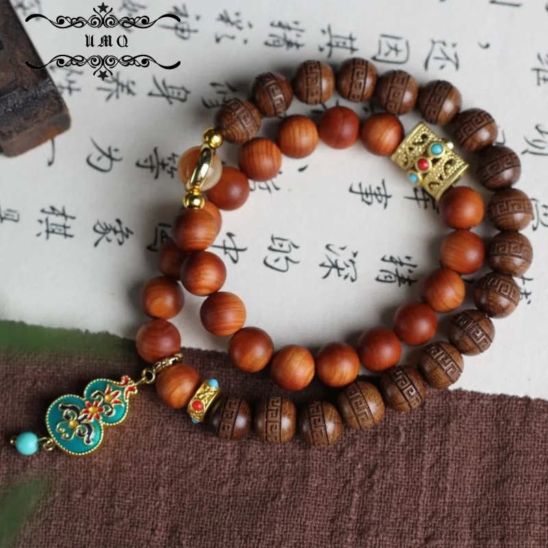 

Деревянная тыква в старинном стиле из шести треков, в китайском стиле