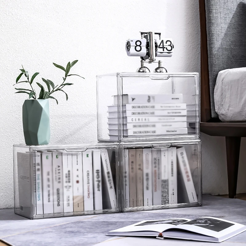 

Новый Настольный материал для украшения сумок, искусственная Сумочка, коробка для хранения, демонстрационная коробка, органайзер для книг, пыленепроницаемый домашний женский