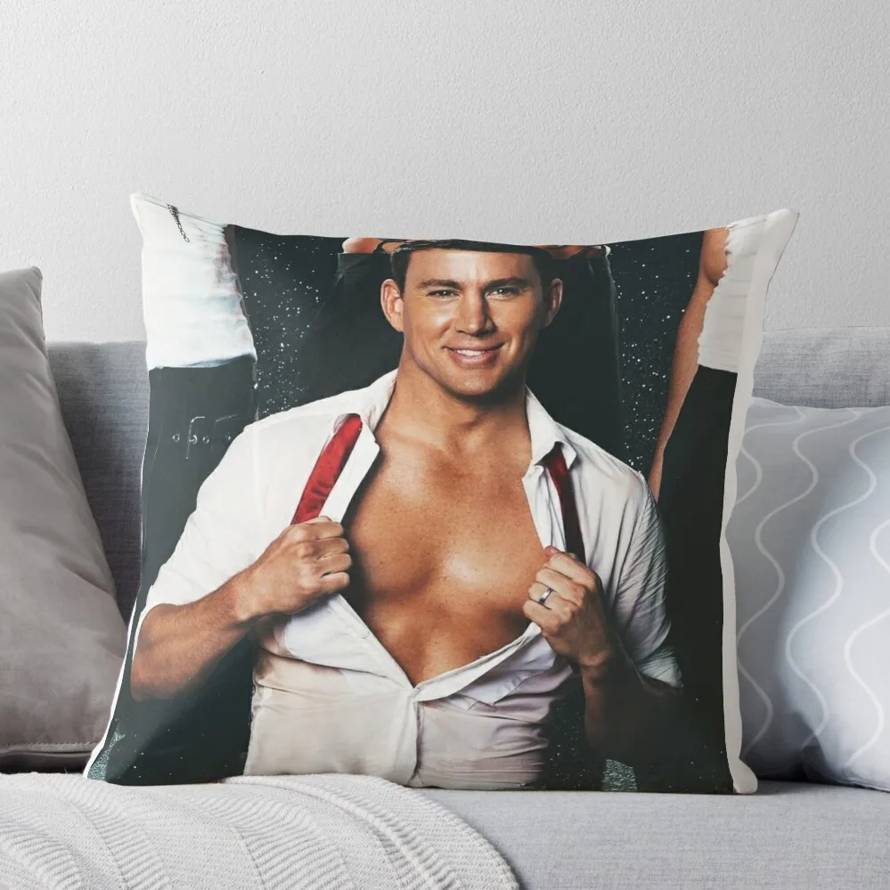 Наволочка Channing Tatum для дивана осенняя декоративная подушка