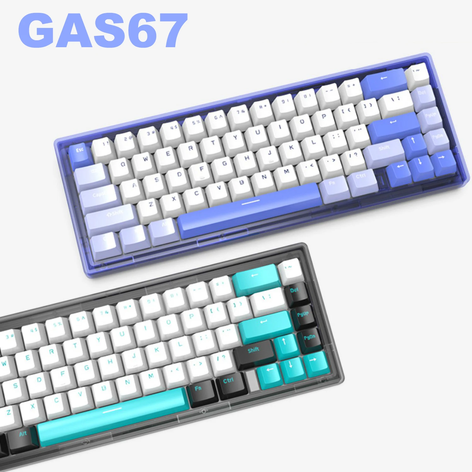 

Клавиатура GAS67 Механическая проводная, 2,4 ГГц/Bluetooth, 5,0/USB-C
