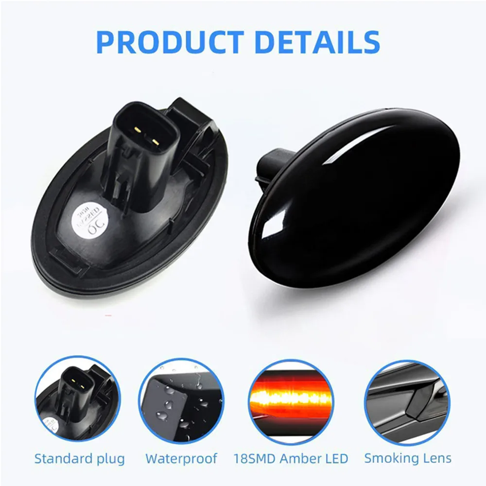 For Subaru Impreza 02-07 WRX STi GDA GDB LED Side Repeater Marker Turn Signal Indicator Blinker Light Modern Car Styling Lamp |