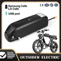 hailong original 48v 36v 20ah 30ah electric bike polly dp 9 40a bms 18650 cells 500w 750w 1000w 1500w li ion battery