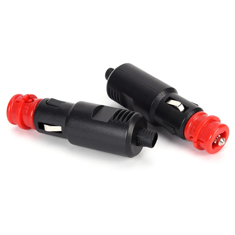 

Car Accessories 12-24V Car Cigarette Lighter Plug Socket Universal Power Plug Male Connector Adapter DIY Plastic Auto Lighter