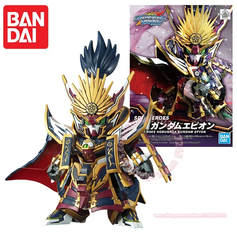 BANDAI SDW HEROES Nobunaga Gundam Epyon собранная игрушка фигурка BB воин периферийная модель
