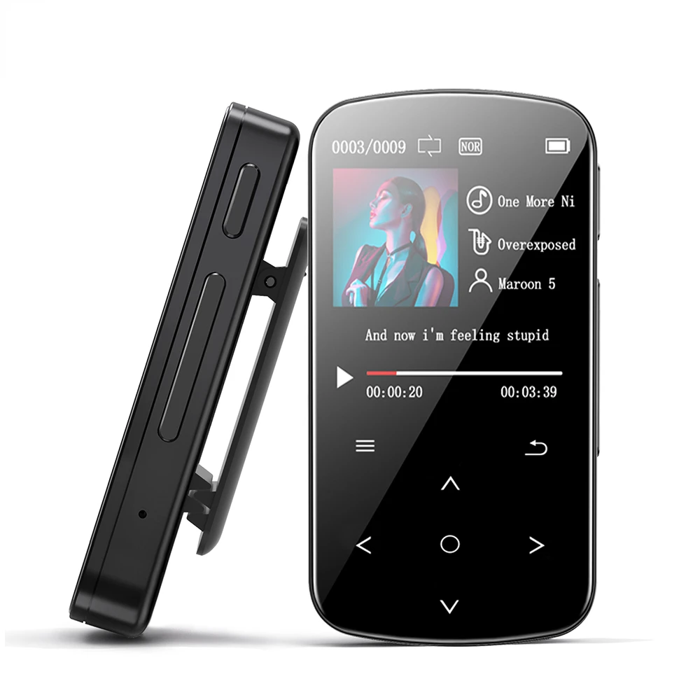 

Спортивный мини-плеер BENJIE M9, портативный плеер с Bluetooth