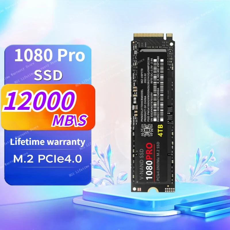 

PS5 2023NEW SSD NVME 4TB 2TB 1TB Hard Drive Disk Sata3 1080PRO SSD TLC Internal Solid State Drives for Laptop and Ssd High Speed