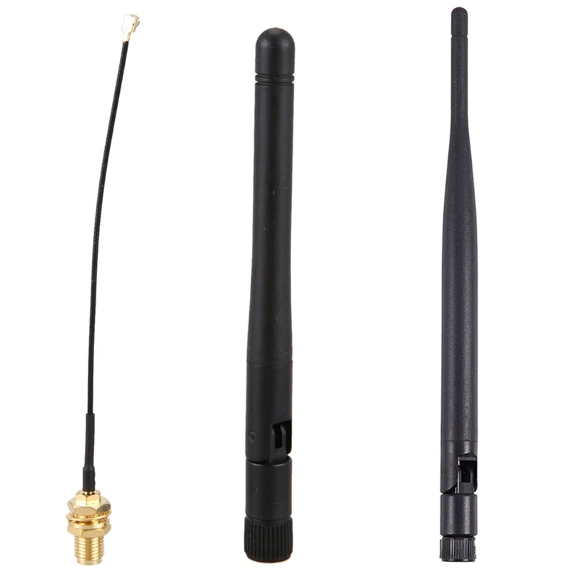 

1 Pcs 868MHZ 7Dbi RP-SMA High Gain Wifi Wireless Antenna & 1 Pcs 433Mhz Antenna 5Dbi GSM RP-SMA Plug Lorawan Antenna