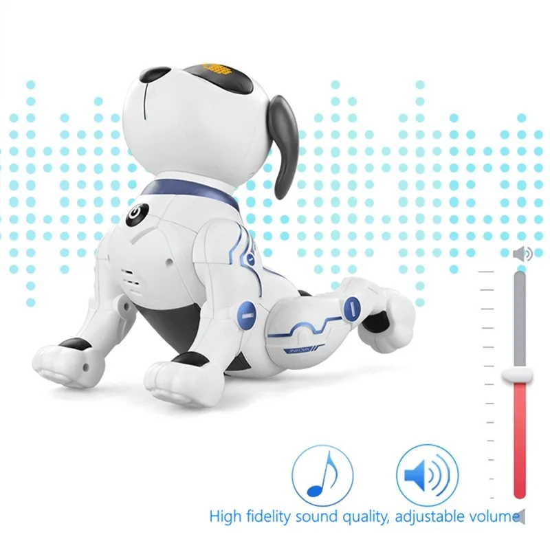 4-6 Years Old Bionic Intelligent Robot Dog Programming Stunt Handstand Music Dance Children's Remote Control Electric Toy Dog enlarge
