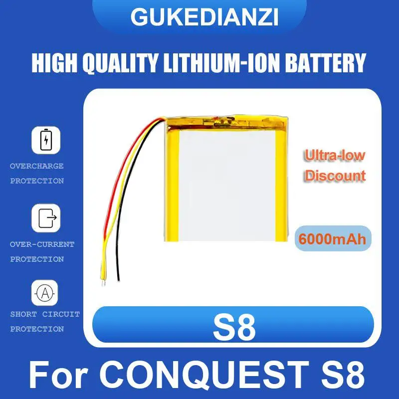 Фото Аккумулятор для CONQUEST S10 S6 S8 №2