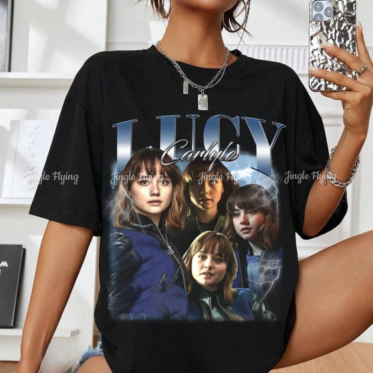 Лимитированная рубашка Lucy Carlyle винтажная футболка 90-х годов с рисунком Bootleg