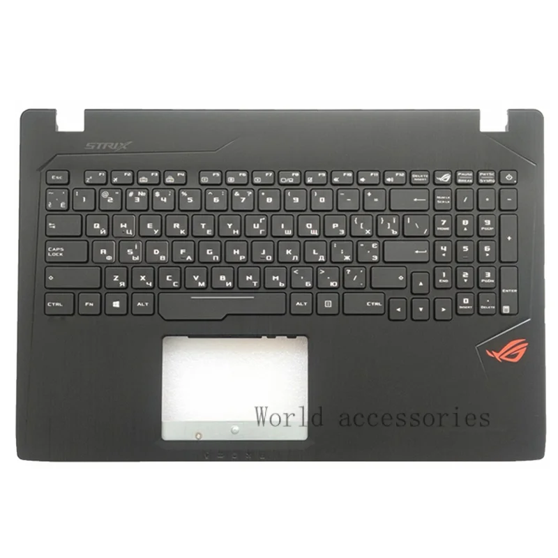 

RU Laptop Keyboard For Asus ROG Strix GL553 GL553V GL553VW ZX53 FX53V ZX53VM FZ50VD with palmrest upper cover RGB Backlit