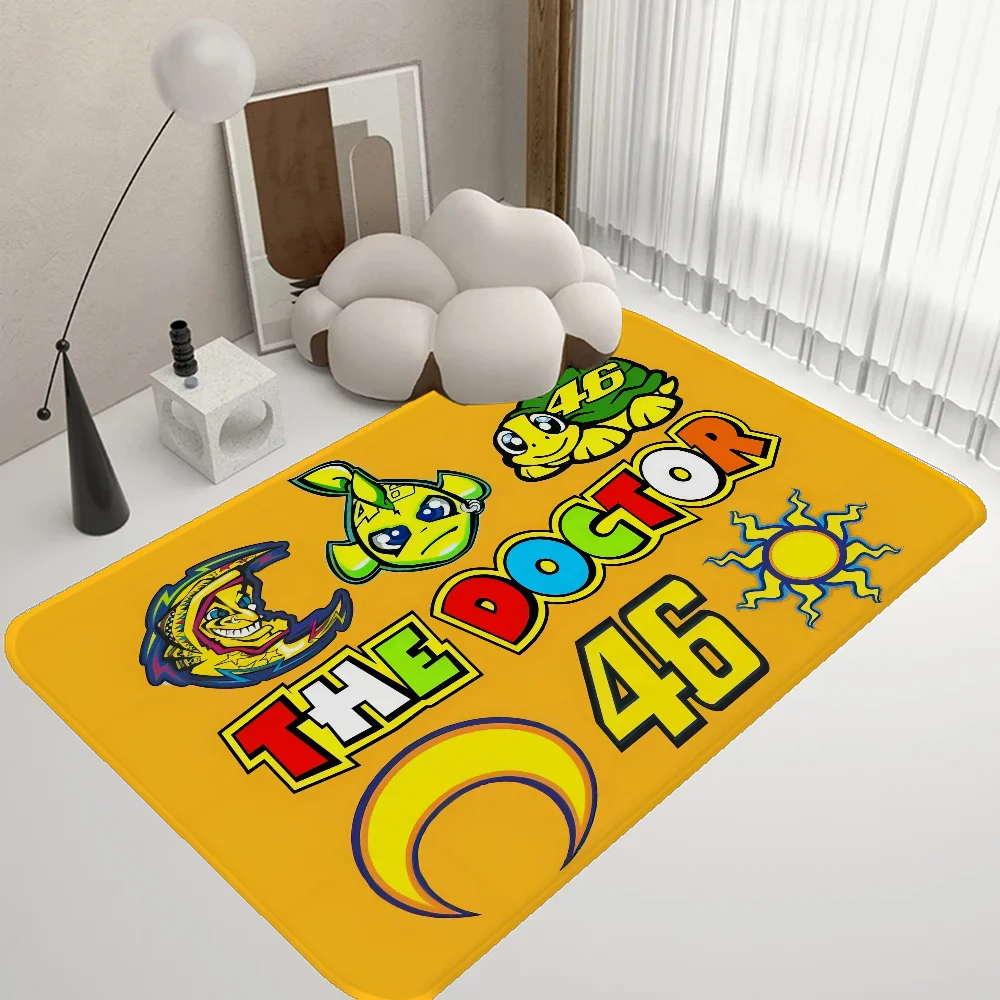 Противоскользящий Напольный Коврик Valentino R-rossis 46 Ковер Из Полиэстера В