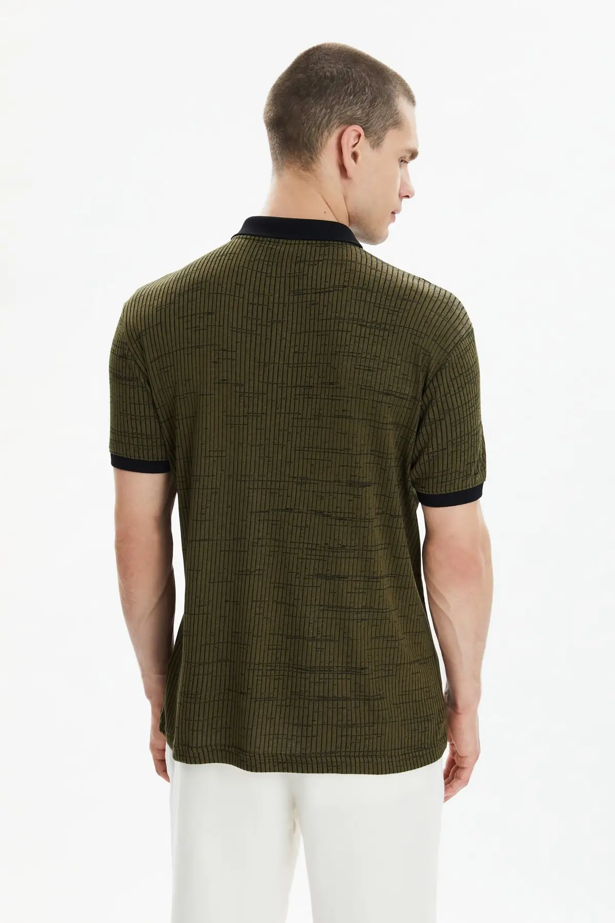 

Trendyol Men 'S Regular Fit Short Sleeve Polo Collar T-shirt TMNSS21PO0202