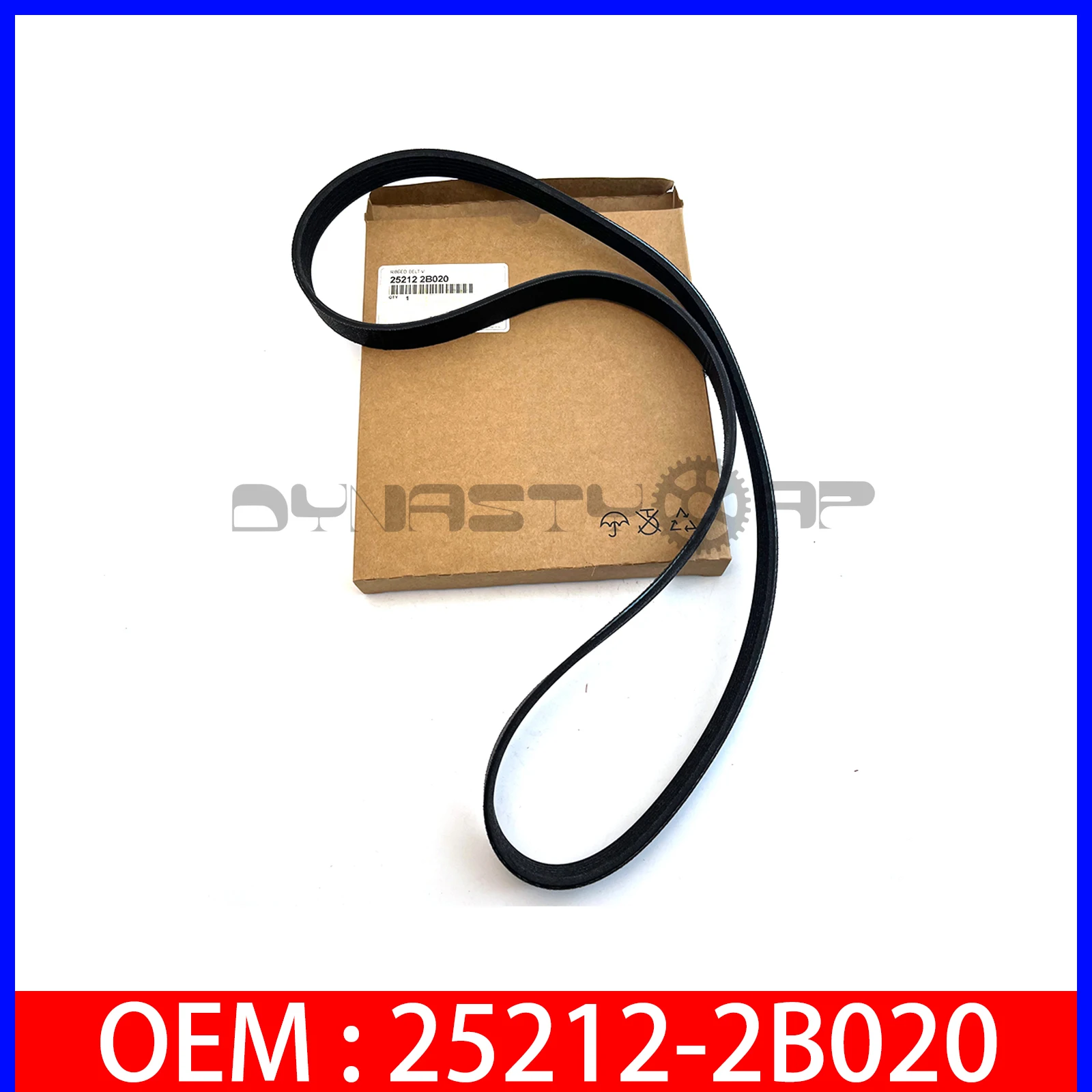 25212-2B020 Вентилятор ременного ремня Serpentine V 1 6 л 25212 2B020 для HYUNDAI KIA