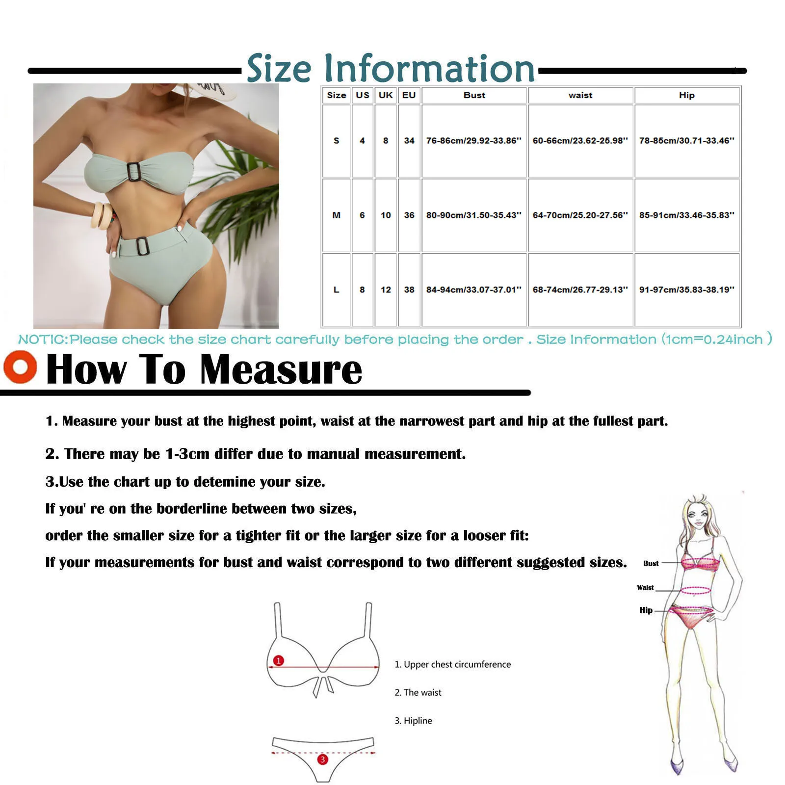 Модный женский летний однотонный Бразильский Топ-бандо бикини повседневный