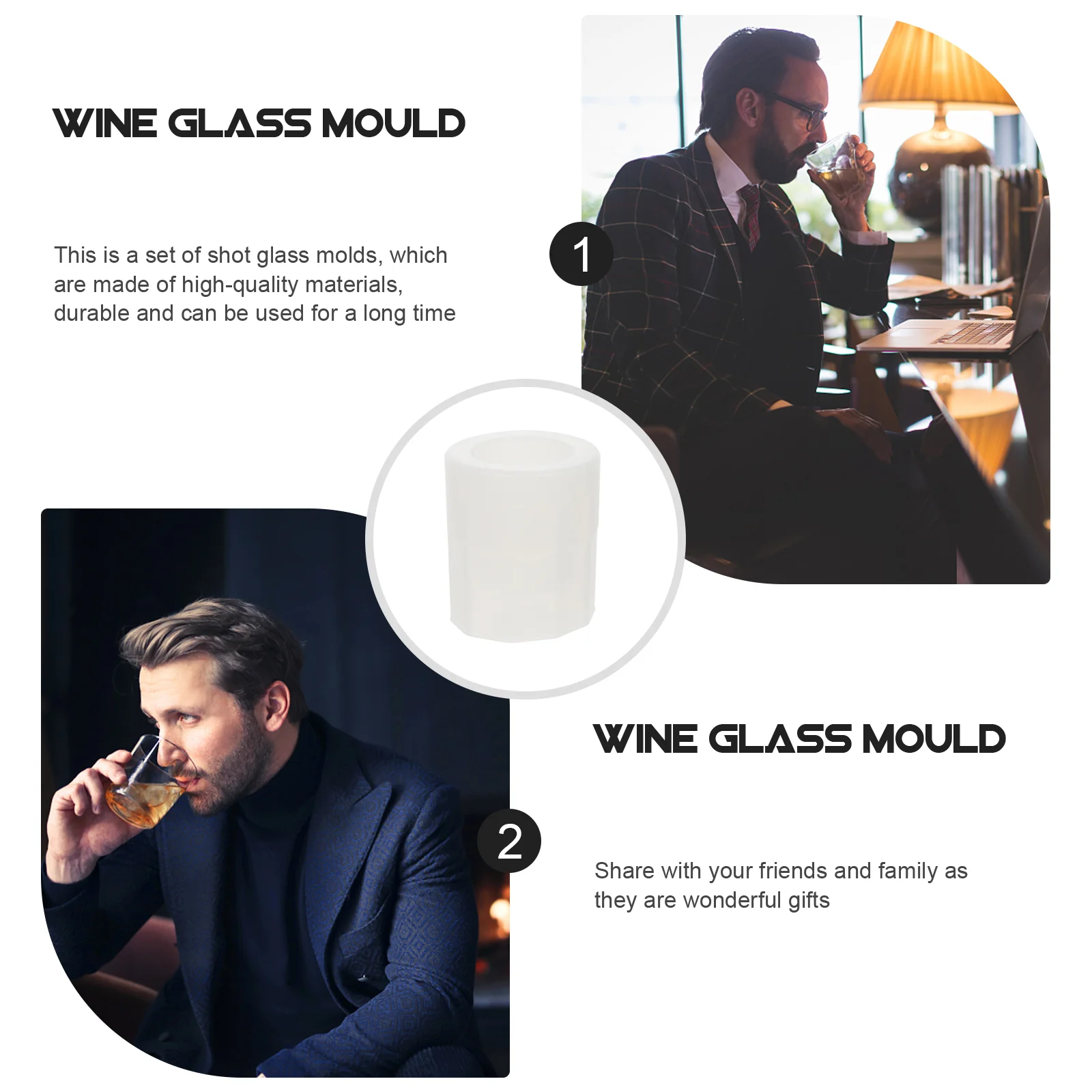 Кубики льда стеклянная форма детские мини-бумажные стаканчики