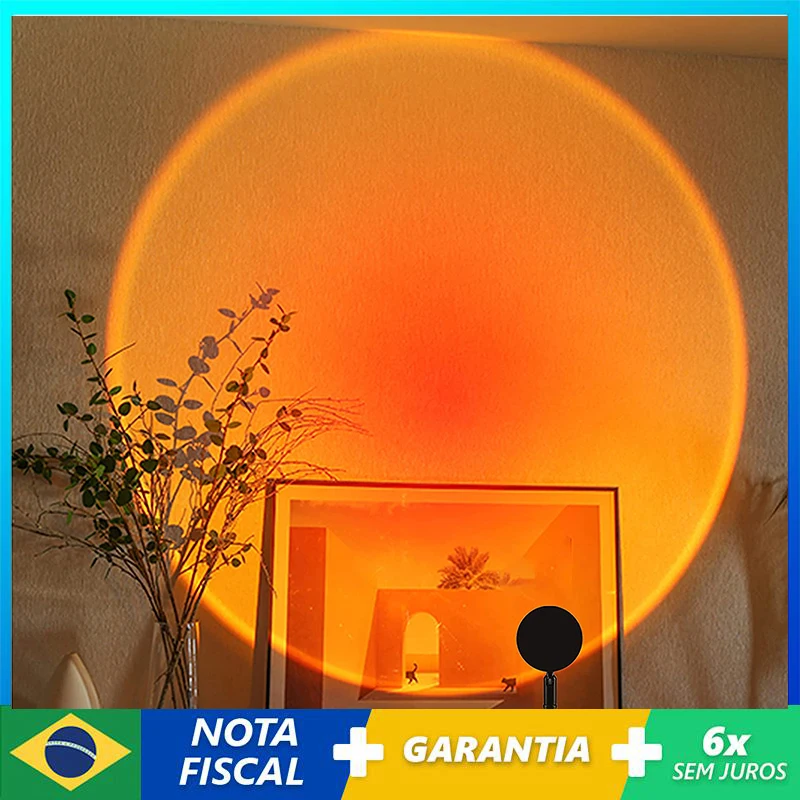 

Lâmpada The Pôr--Sun Projeção USB Ambiente Ambiente Luz The Noite Decoração The Quarto Quarto Fundo Parede Para Fotografia