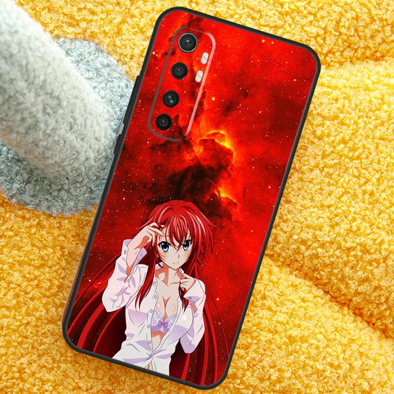 Чехол Rias Gremory для старшей школы DxD POCO X3 X4 Pro F4 GT M3 M4 F3 чехол Xiaomi 12S Ultra 12 11T Mi 11 Lite |