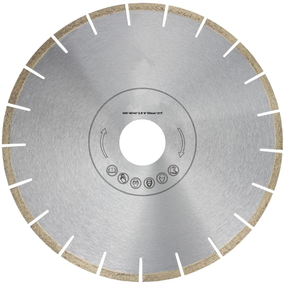 DB75 Top Sharp Quartz Blades 12 Inch Diamond Saw Blades for Cutting Quartzite D300mm Stone Tiles Cutting Disc 1PC