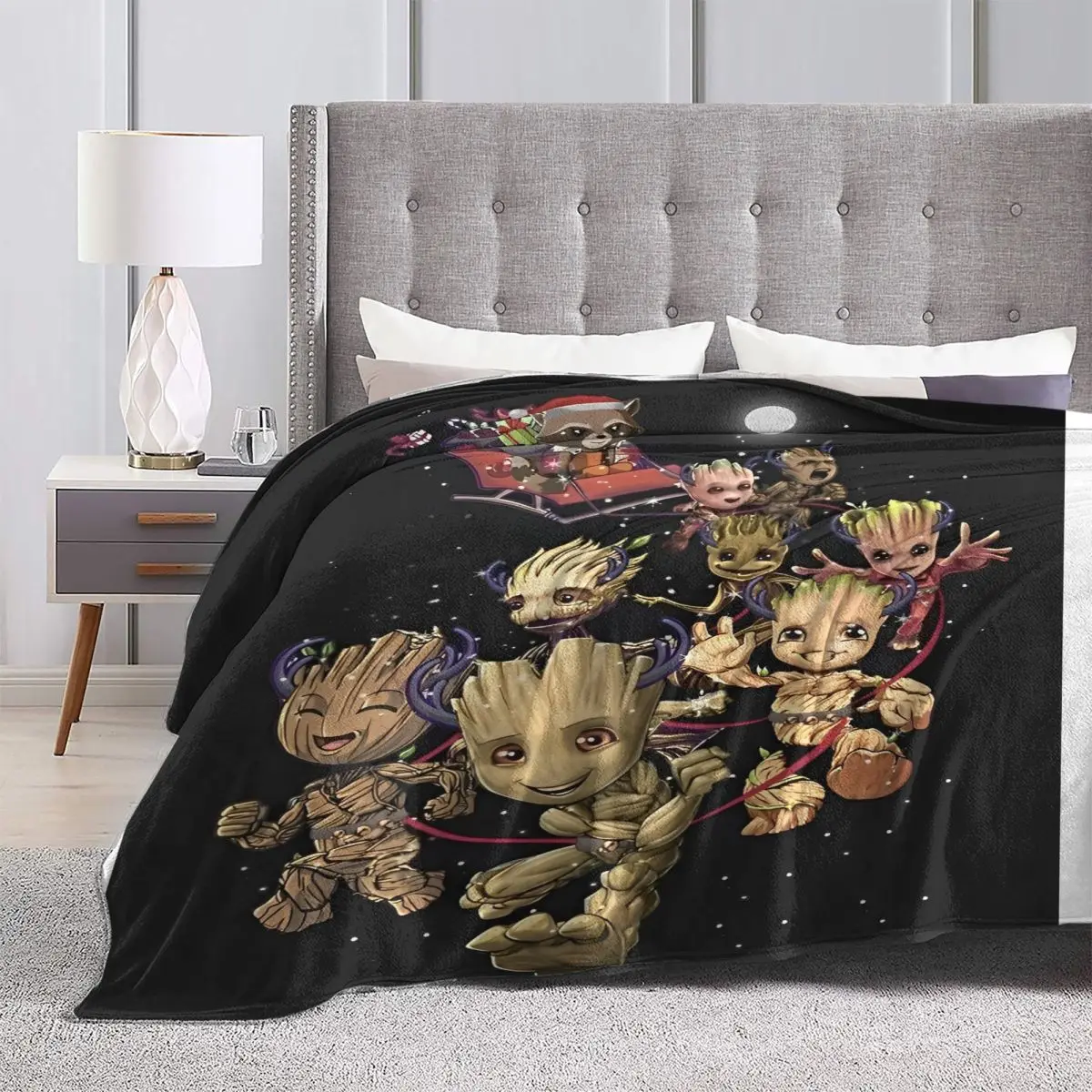 Одеяла Guardians Of The Galaxy качественное супермягкое одеяло с Рождеством зимнее для