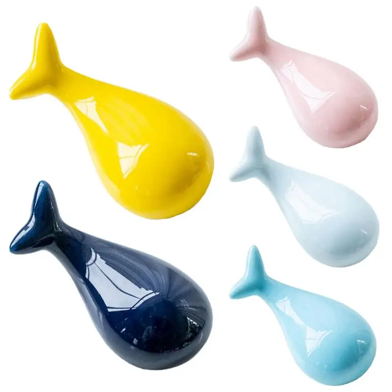 Керамический держатель для палочек еды с изображением кита лечебная милая