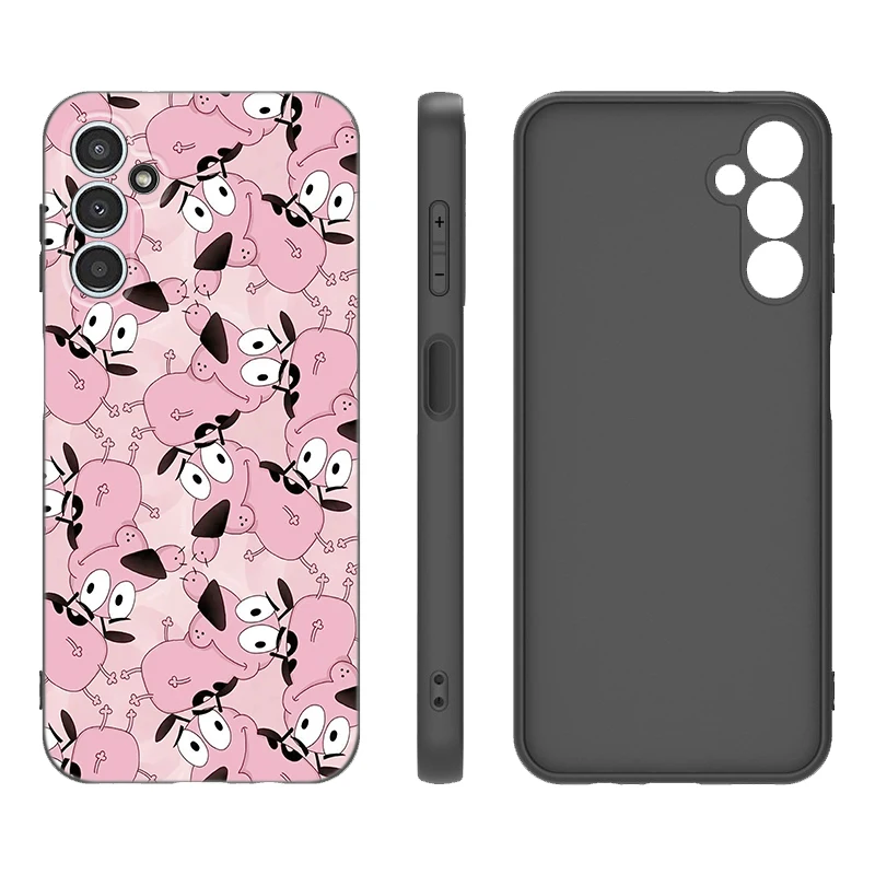 Фото Чехол для телефона Courage Cowardly Dog для Samsung A13 A14 A16 A22 A32 A33 A34 A35 A52S A53 A54 A55 A56 A71 A73 5G A07 A12 A15 A17 A72 №3