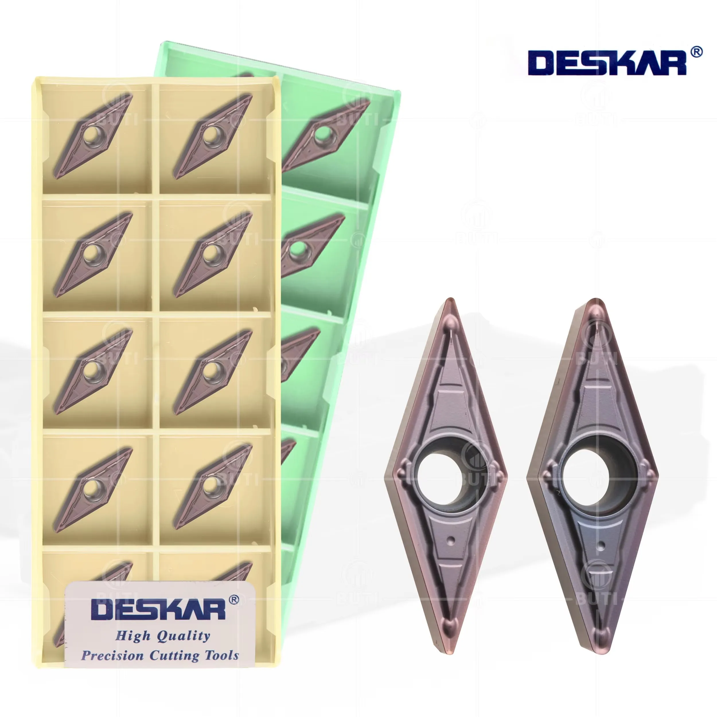 

DESKAR 100% оригинал VBMT110304 VBMT160404 VBMT160408 MV LF6018 LF6118 Детали токарного станка с ЧПУ Твердосплавная вставка для нержавеющей стали