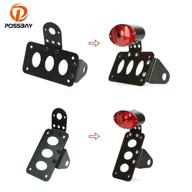 Держатель номерного знака для мотоцикла боковое Крепление кронштейн