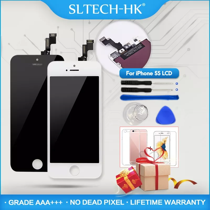 

AAA+++ For iPhone 5 5C 5S 5SE LCD High Quality For iPhone 4S 6 6S Screen Replacement No Dead Pixel Display 100% Test Guarantee
