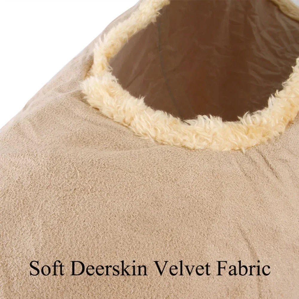 Складной туннель для кошек замшевая ткань щенок кролик игра в погоне скрытая