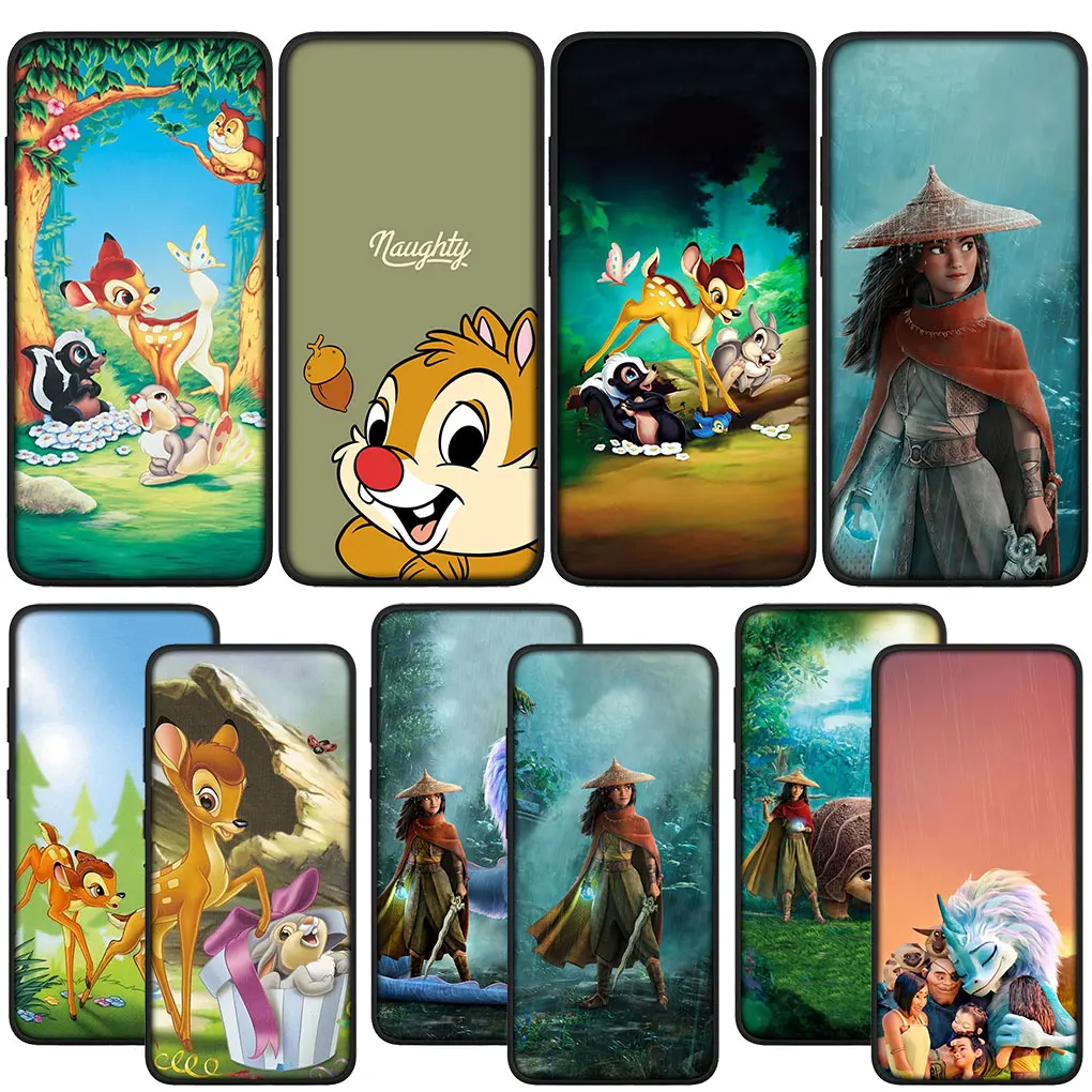 Чехол для телефона Raya и The Last Dragon Бэмби Xiaomi Redmi Note 13 8 7 12 Pro A3 13C 12C 8A 7A 8T A3X 4G