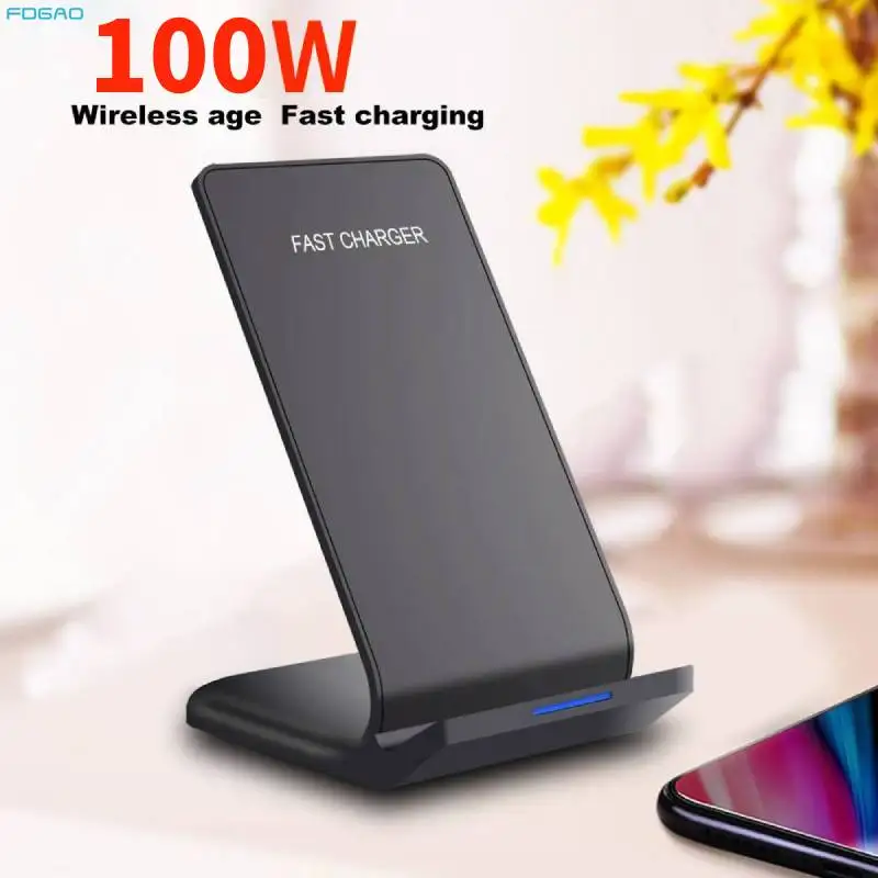 

100W Wireless Charger Station For Samsung S22 S21 S20 Fast Induction Charging Stand For iPhone 14 13 12 11 Pro Max X 8 XS XR