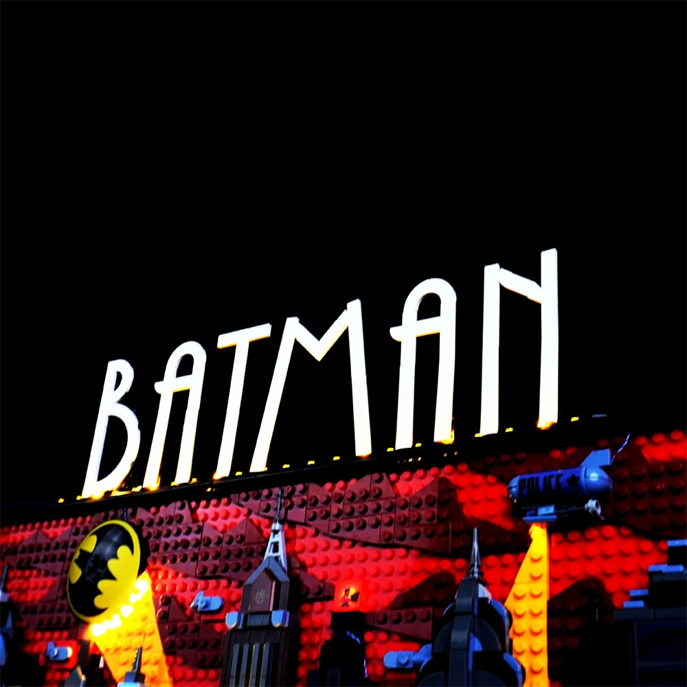 Комплект освещения для радиоуправляемой версии Batmanship 76271 Animated Gotham City Super Herosed