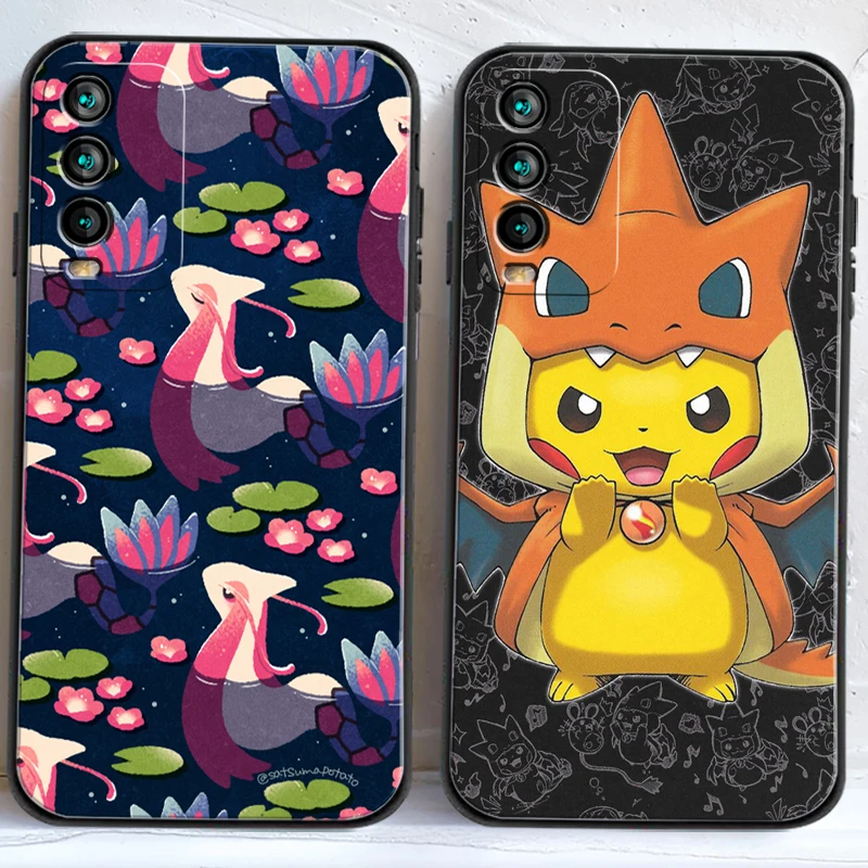 

Pokemon Pikachu Phone Cases For Xiaomi Redmi Note 9 7A 9A 9T 8A 8 2021 7 8 Pro Note 8 9 Note 9T Funda Soft TPU Carcasa Coque