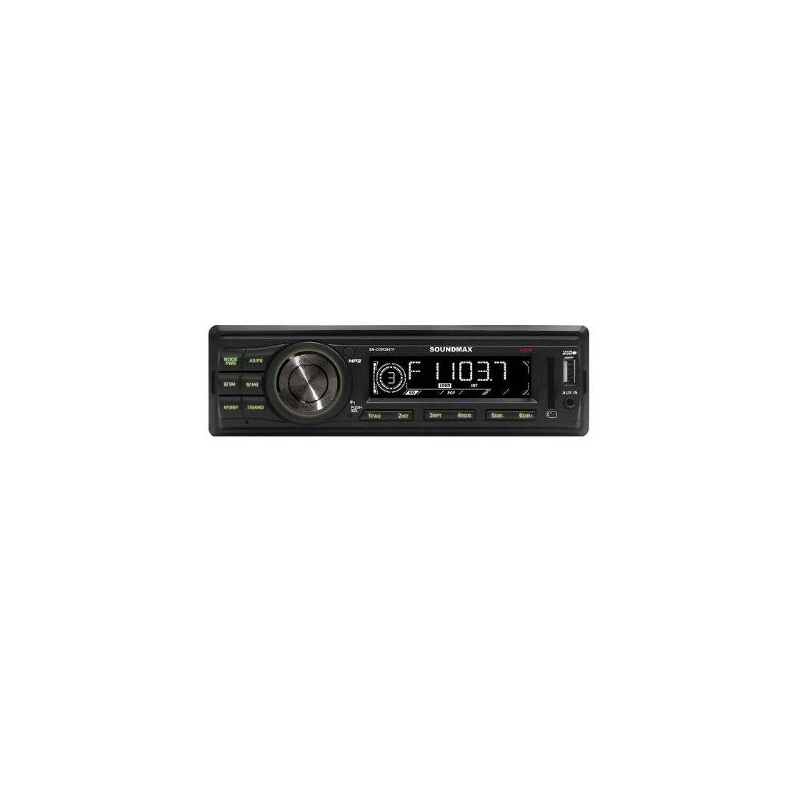Фото Автомагнитола SOUNDMAX SM-CCR3047F(ЧЕРНЫЙ)\G №1