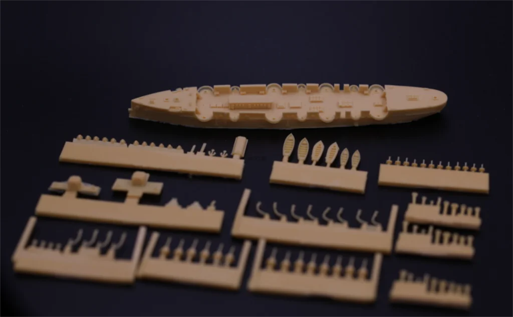 Модель корабля Yoda 7 из Советской России 1/700 года