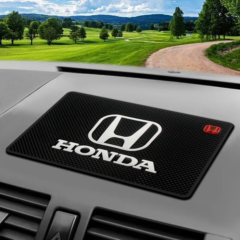 

Автомобильный нескользящий коврик для Honda Civic Jazz Accord CRV Insight Legend Fit Vezel HRV SI City Jade Freed Odyssey FRV Pilot