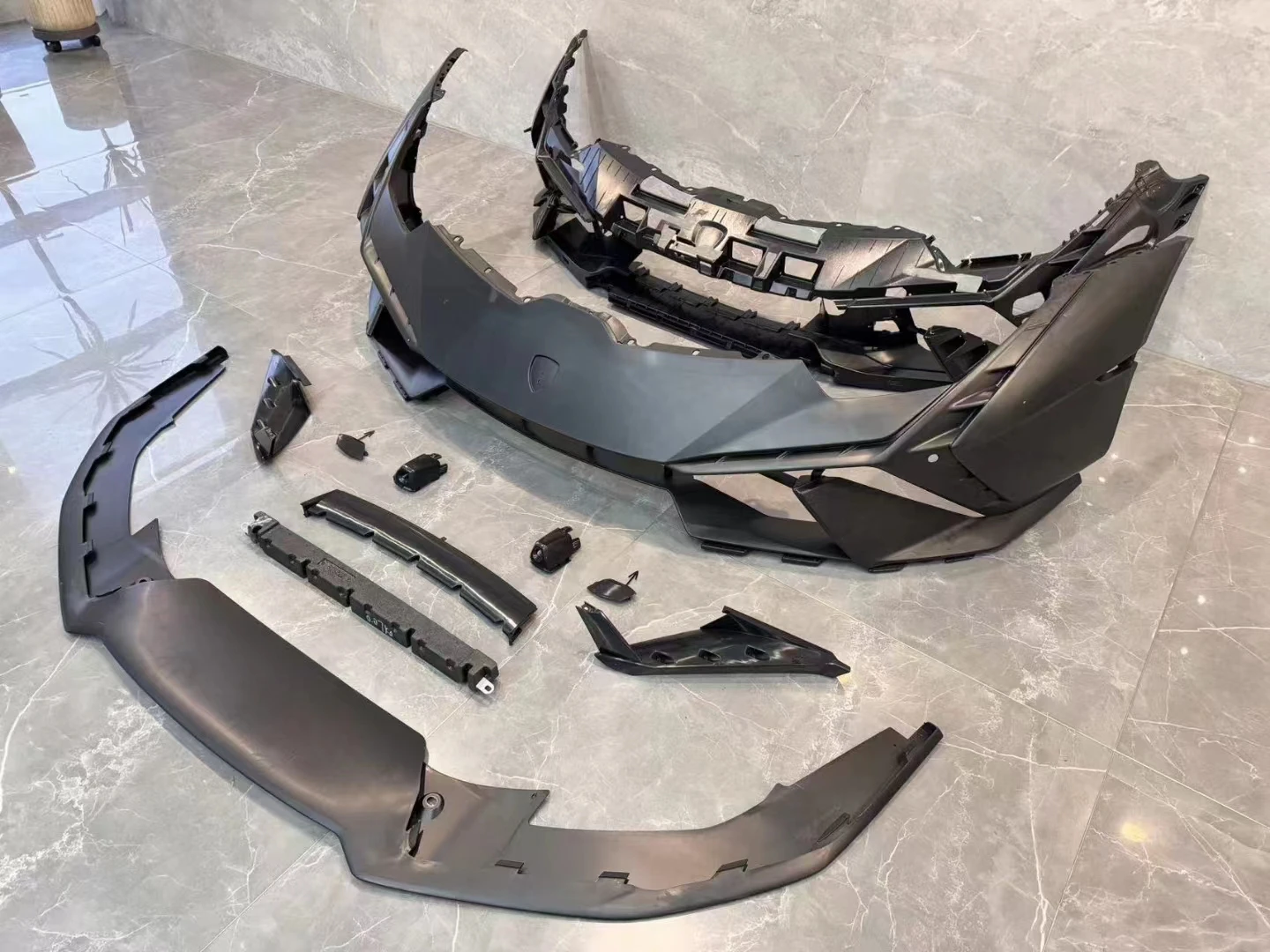 Передний бампер PP для Lamborghini 2013-2023 Huracan Tecnica LP610 LP580