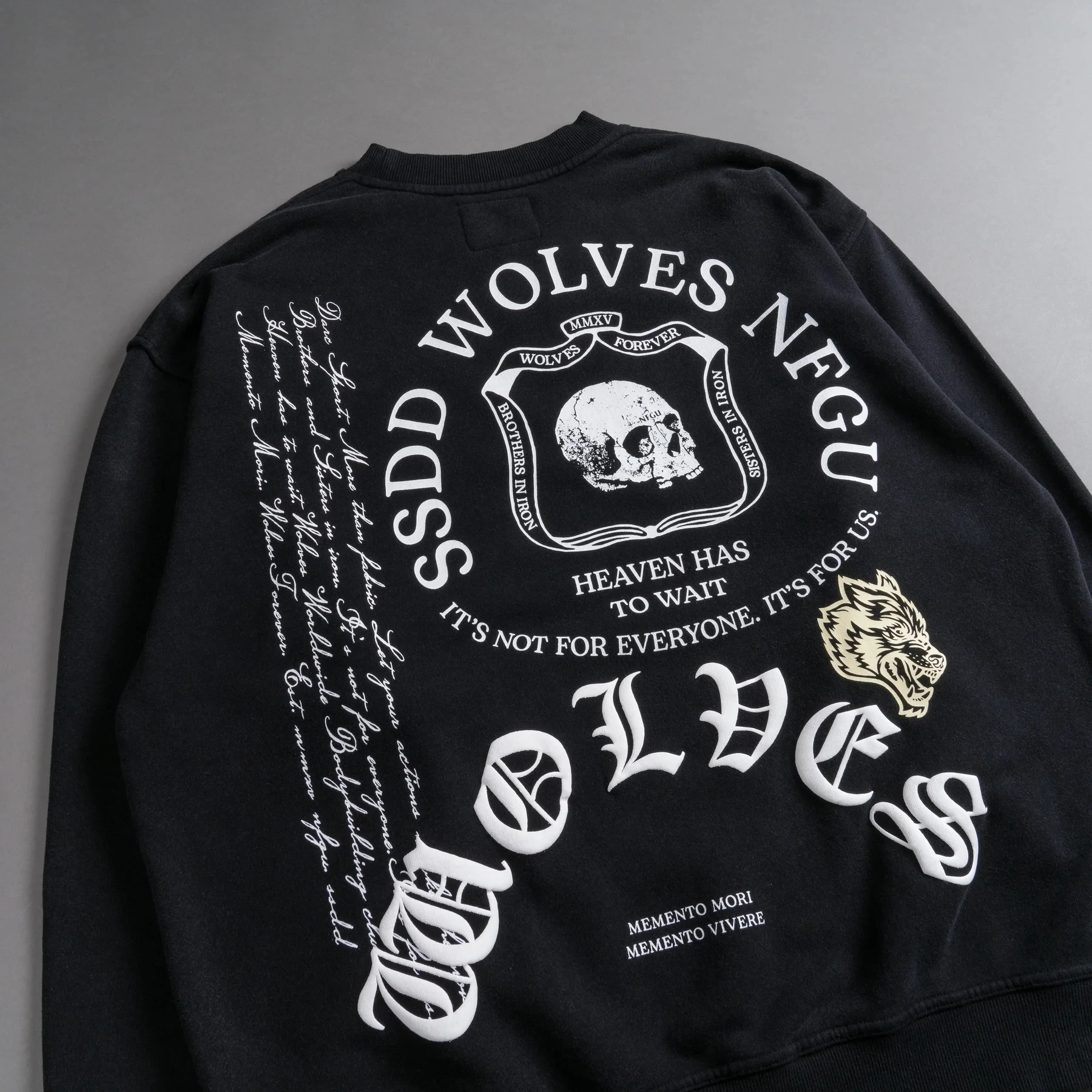 SSDD NFGU флисовые теплые мужские толстовки модная уличная одежда повседневные