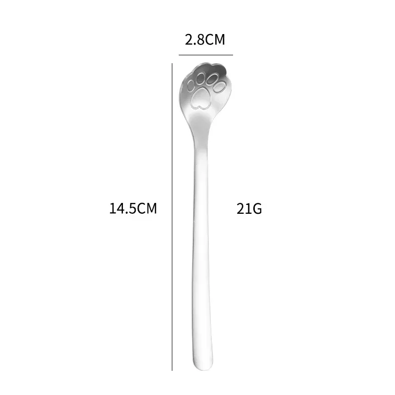 

Кофейная ложка из нержавеющей стали 304 Creative Collision Color