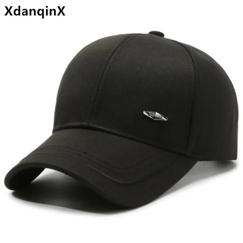 

Free Shipping Spring New Cotton Baseball Caps For Men Simple Casual Sports Cap Male Bone Snapback Cap Sunscreen Fishing Cap