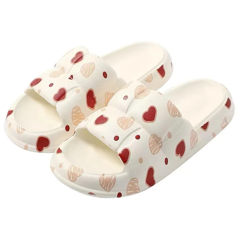 Soft-soled Slippers Women Wear Fashion Beach Outdoor Flip-flop Beach Shoes Cute One Word Indoor Home Slippers Summer Sandals