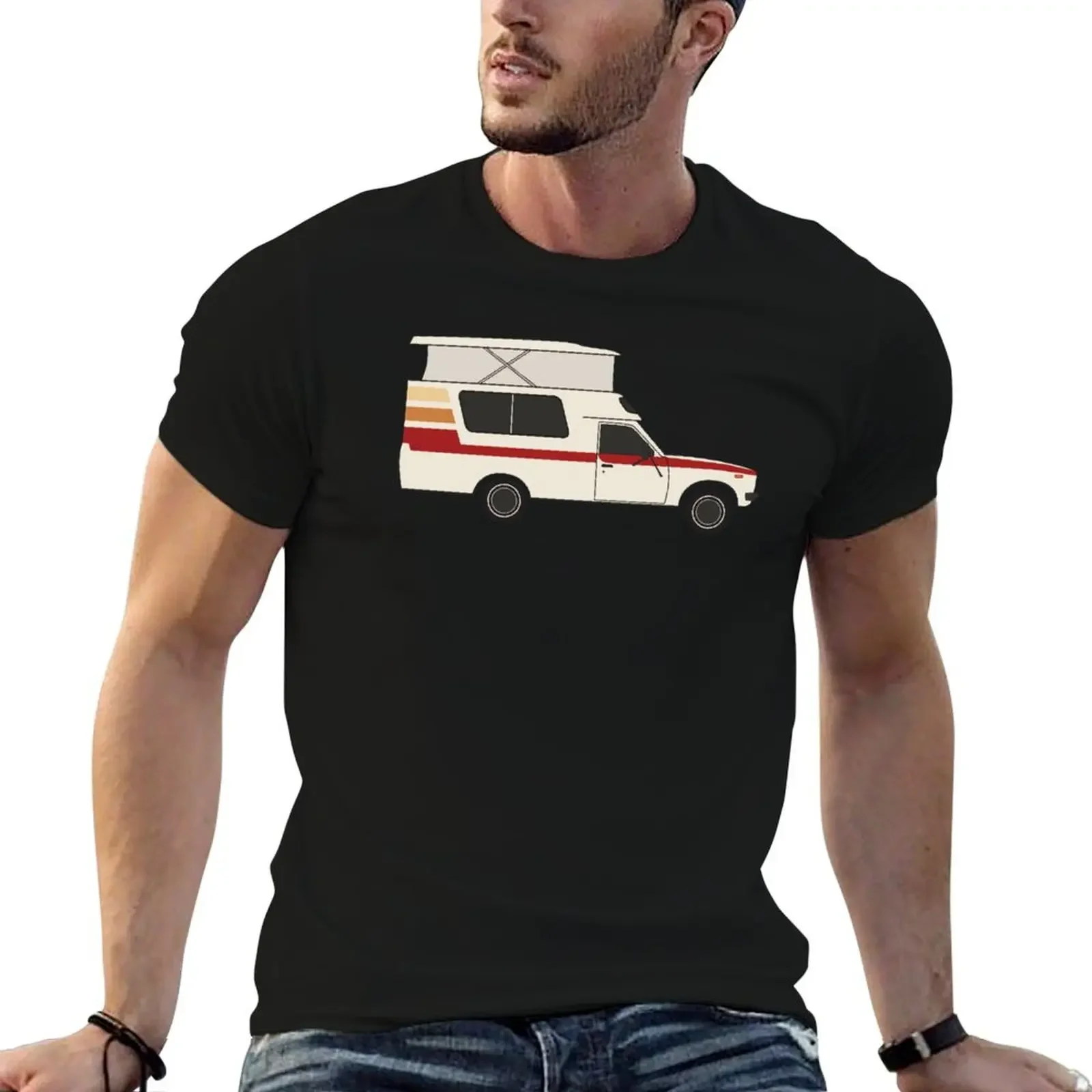 Футболка Chinook Camper с животным приндом для мальчиков эстетичная одежда футболка