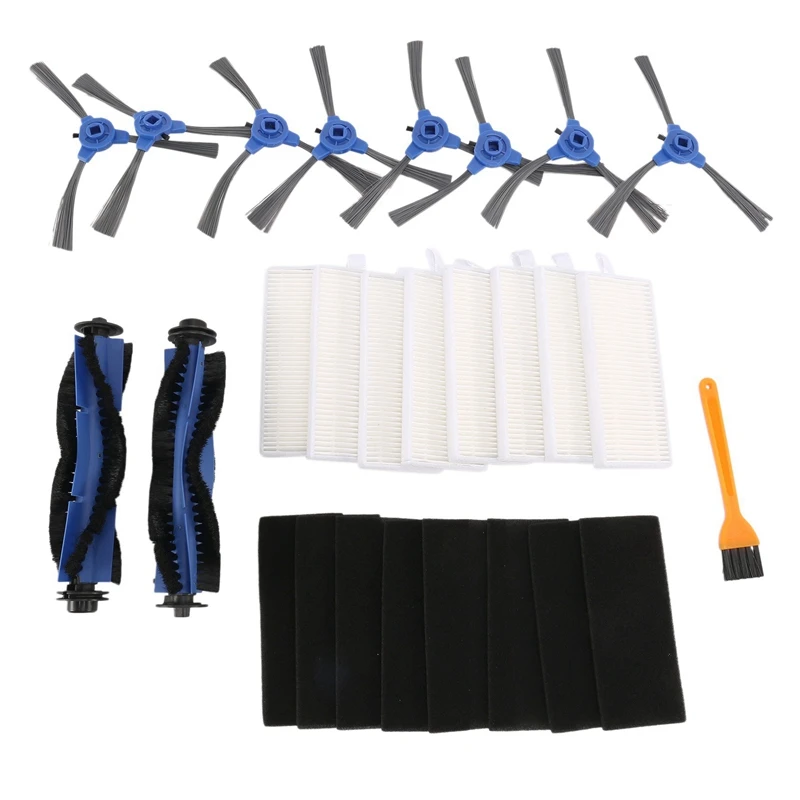 

Kit For Eufy Robovac 11S, Robovac 30, Robovac 30C, Robovac 15C, 32X Cleaner Filters, 32X Side Brushes, 8X Rolling Brush