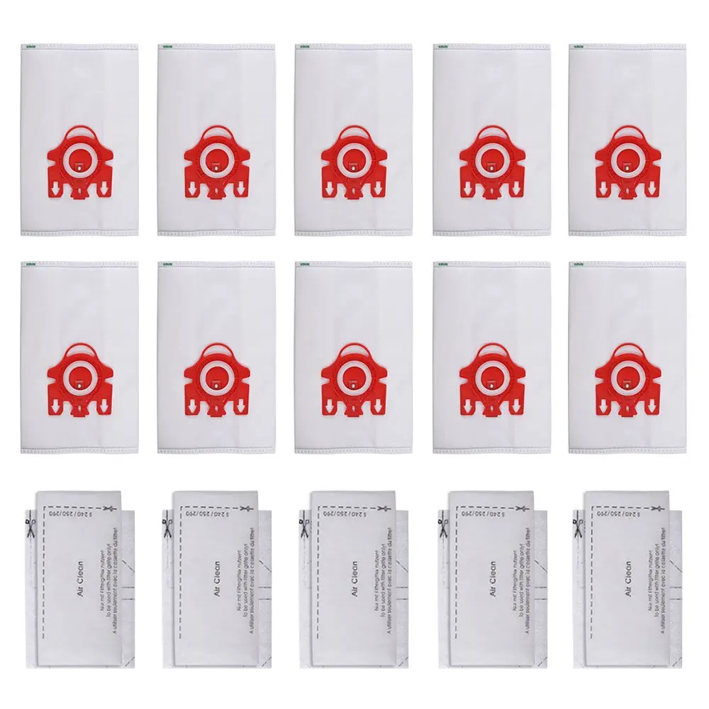 

20x Dust Bag Vacuum Cleaner Filter Bag for Miele FJM Air Clean Vacuum Cleaner